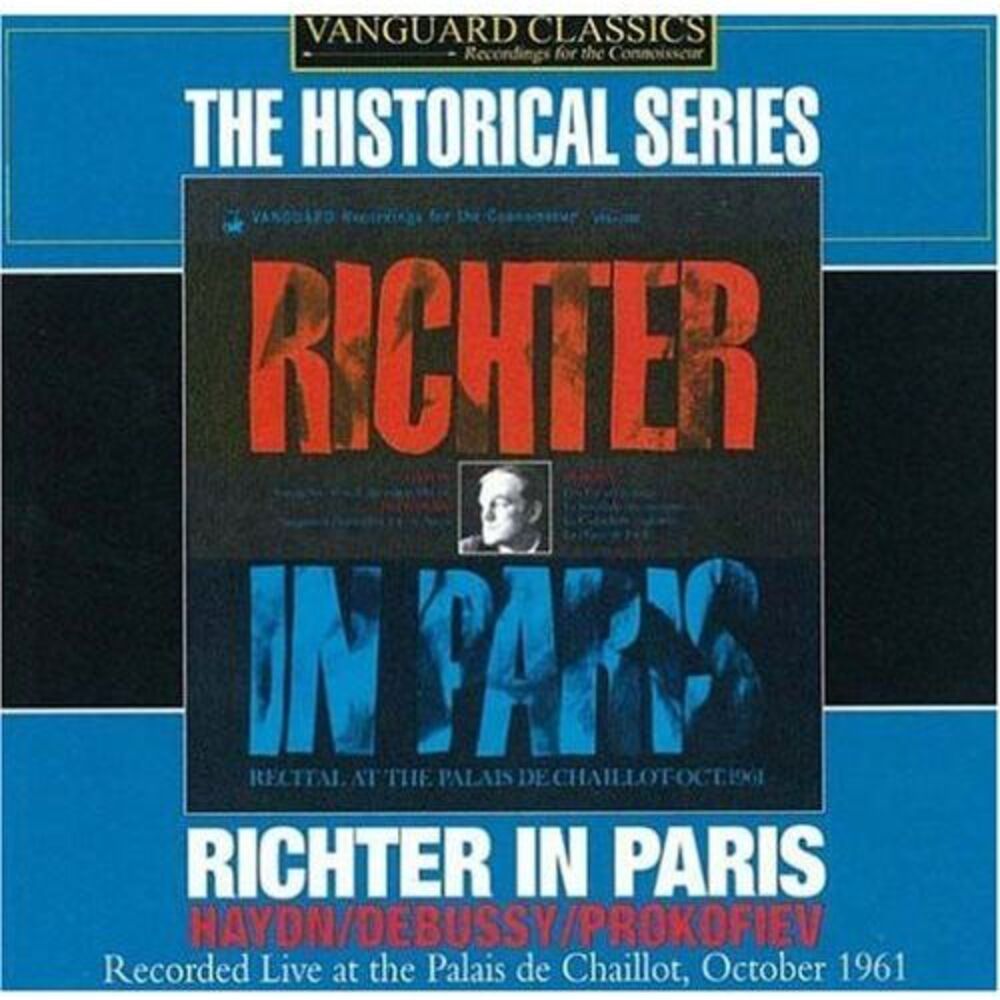 Sviatoslav Richter - Sviatislav Richter in Paris  CD